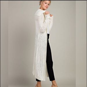 New Soft Longline Cardigan NWT
